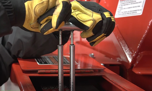 How to Check and Tighten Brush Chipper Belt Tension